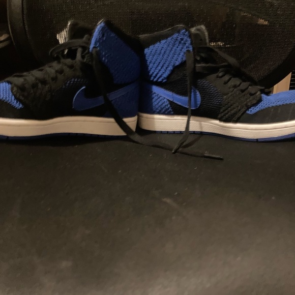 blue Air Jordan Retro High OG Flyknit 'Royal